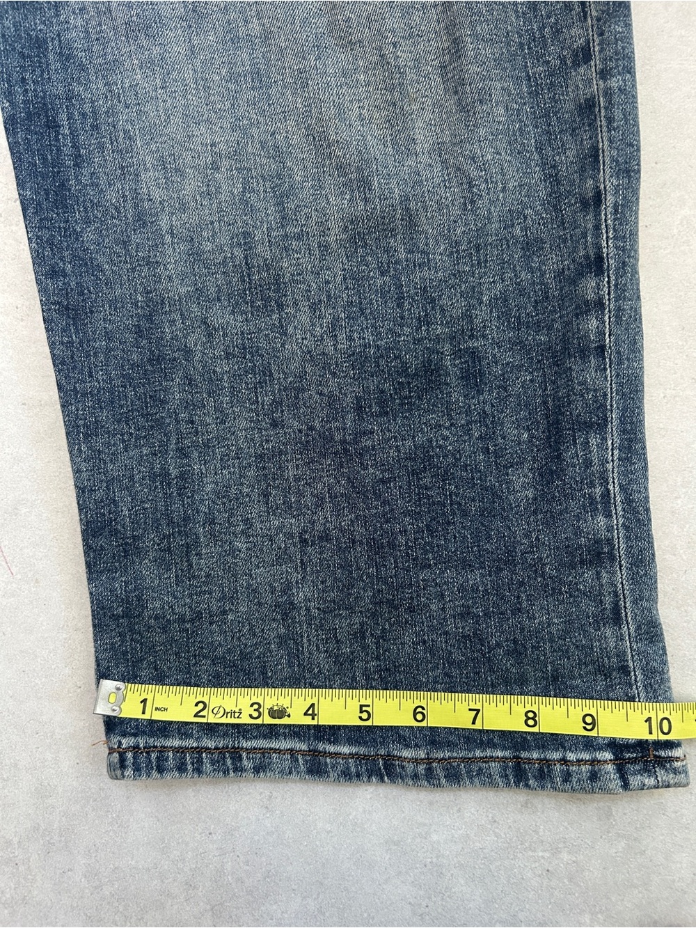 Anthropologie Pilcro Kayden Carpenter Barrel Jeans -  Size 26P | Blue Sands Wash - Picture 15 of 16